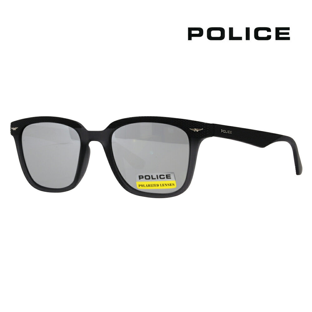 [Authorized Retailer] Police Glasses, Sunglasses, Fashion Glasses, Eyeglasses SPLE01 U28Z 52 POLICE Wellington Full Rim Men's GATOR Mirror Lens 2022 Model 