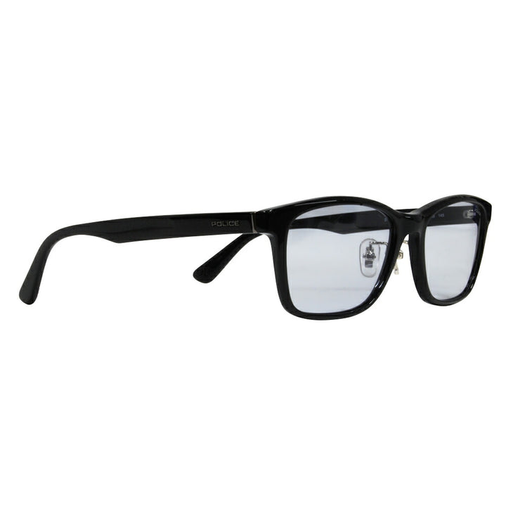 [Authorized Retailer] Police Glasses Sunglasses 2022 Model Fashion Glasses SPLF48J 01KS 53 POLICE Square Wellington Metal Full Rim Cell Men's Light Color UV Protection 