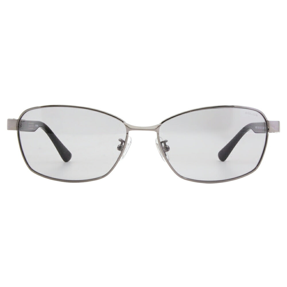 [Authorized Retailer] Police Glasses, Sunglasses, Fashion Glasses, SPLG36J 568N 60 POLICE 2023 Model 2023 Model ORIGINS Origins Metal Full Rim Men's Square Titanium 