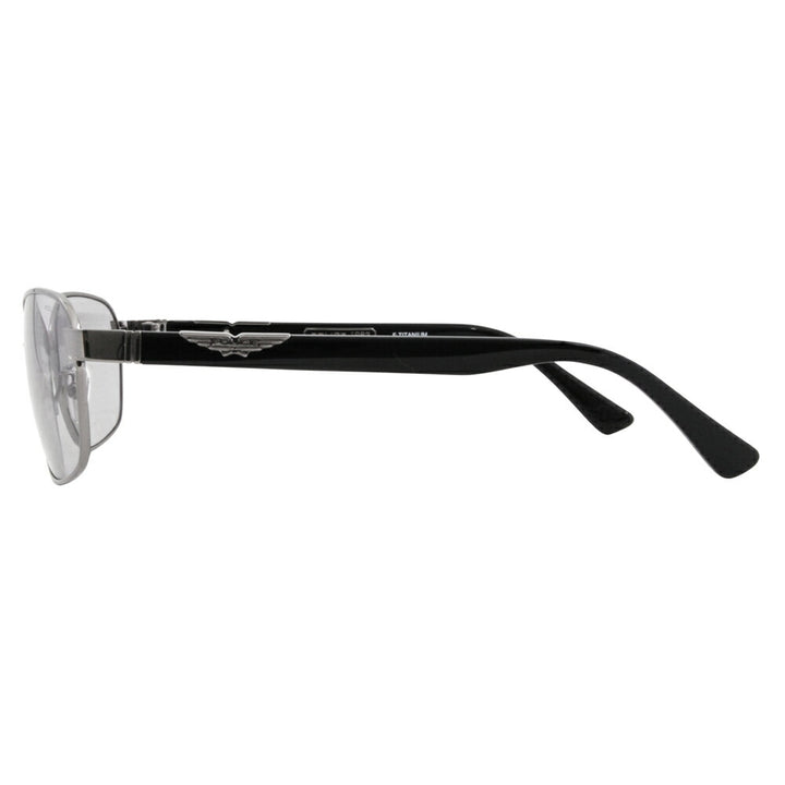 [Authorized Retailer] Police Glasses, Sunglasses, Fashion Glasses, SPLG36J 568N 60 POLICE 2023 Model 2023 Model ORIGINS Origins Metal Full Rim Men's Square Titanium 