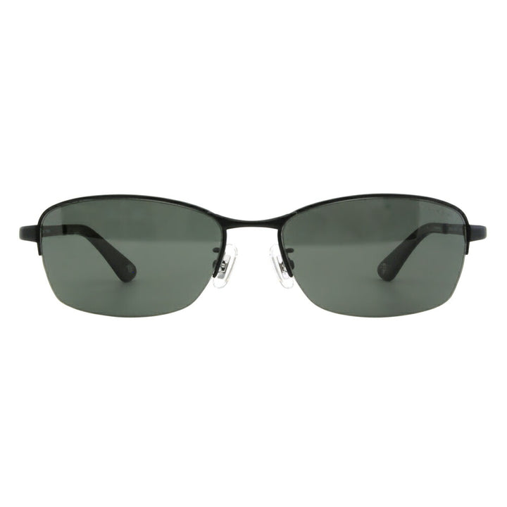 [Authorized Retailer] Police Glasses, Sunglasses, Fashion Glasses, SPLG37J 531P 58 POLICE 2023 Model ORIGINS Men's Square Half Rim Nylor Polarized Lenses 