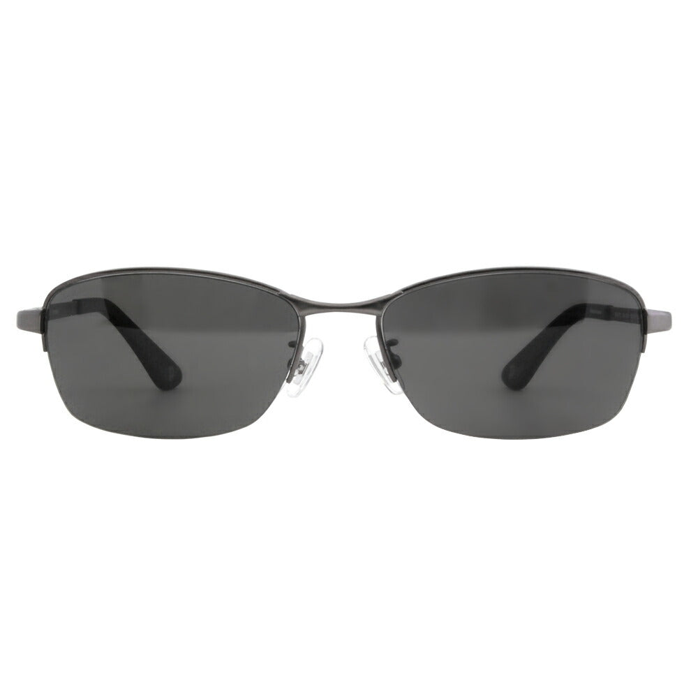 [Authorized Retailer] Police Glasses, Sunglasses, Fashion Glasses, SPLG37J 627P 58 POLICE 2023 Model ORIGINS Men's Square Half Rim Nylor Polarized Lenses 
