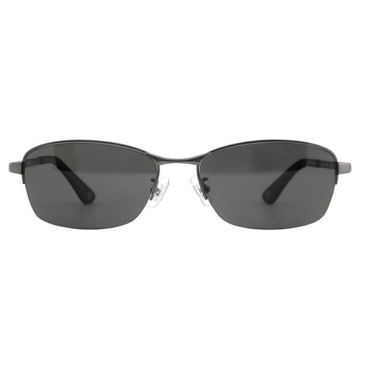 [Authorized Retailer] Police Glasses, Sunglasses, Fashion Glasses, SPLG37J 627P 58 POLICE 2023 Model ORIGINS Men's Square Half Rim Nylor Polarized Lenses 