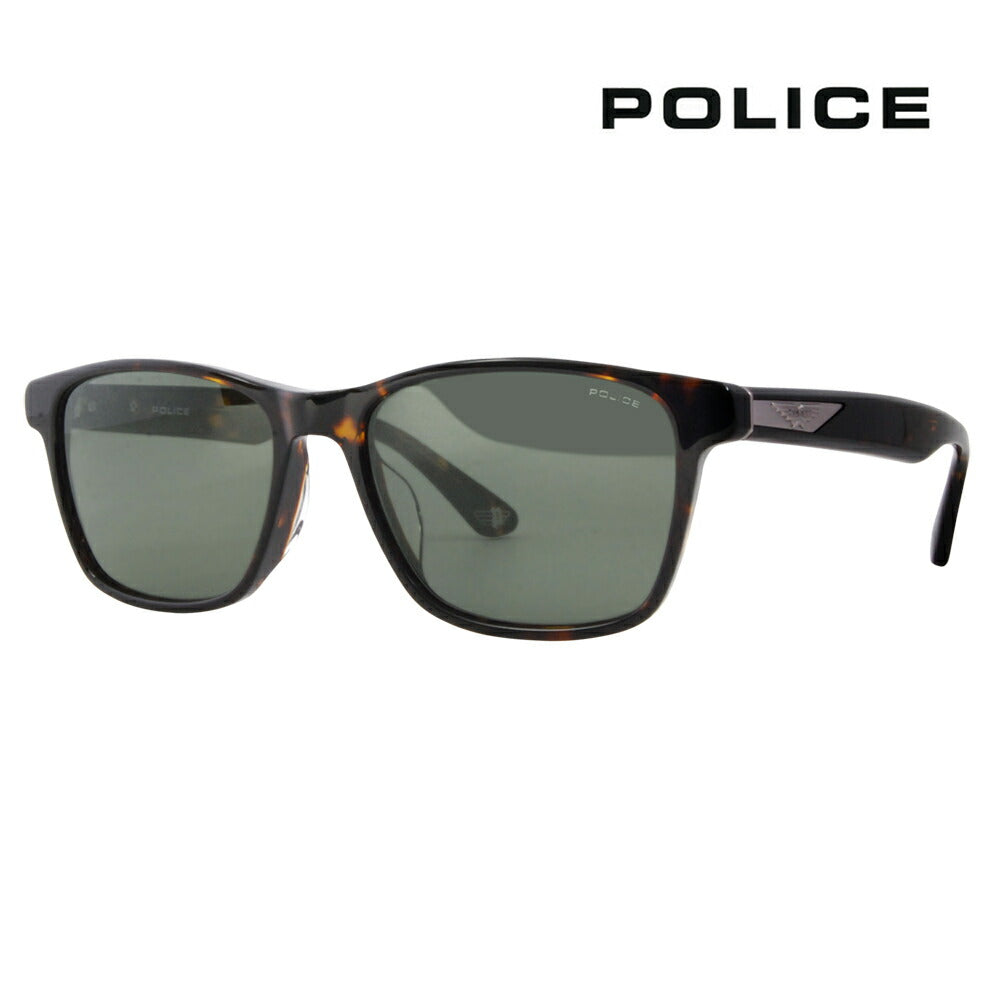 [Authorized Retailer] Police Glasses, Sunglasses, Fashion Glasses, SPLG40J 0710 53 POLICE 2023 Model URBANITE Men's Square Wellington Fashionable 