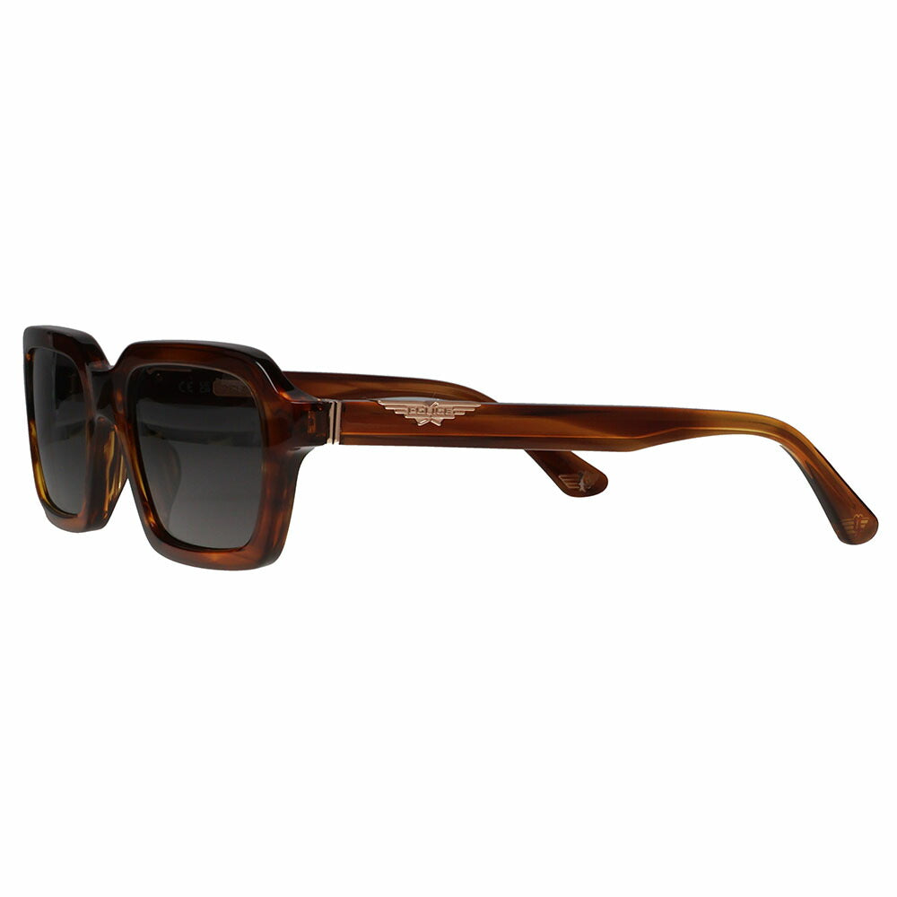 【正規品販売店】ポリス サングラス 伊達メガネ SPLL14 09R4 53 POLICE 2025年モデル Heritage ヘリテージ Origins57 オリジンズ57 ユニセックス スクエア セル