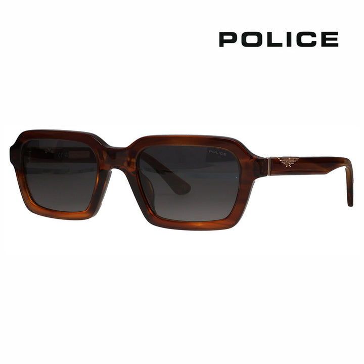 【正規品販売店】ポリス サングラス 伊達メガネ SPLL14 09R4 53 POLICE 2025年モデル Heritage ヘリテージ Origins57 オリジンズ57 ユニセックス スクエア セル