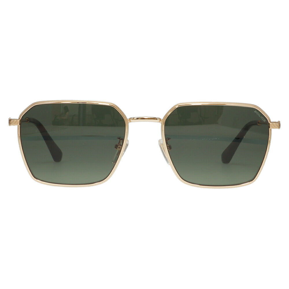 [Authorized Retailer] Police Sunglasses, Fashion Glasses SPLL84 0300 56 POLICE Global Model Square Spring Hinge OCTANE 2024 Model UV Protection 