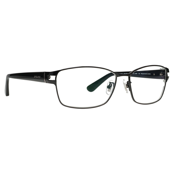 [Authorized Retailer] Police Sunglasses, Fashion Glasses, Eyeglasses SPLM28J 530W 59 POLICE 2024 Model Japan Model DRIVER Driver Metal Square Full Rim Men's Titanium Photochromic Lens 