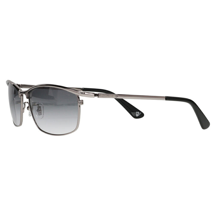 [Authorized Retailer] Police Sunglasses, Fashion Glasses, Eyeglasses SPLM30J 0568 60 POLICE 2024 Model Japan Model VOLTAGE Metal Square Full Rim Men's Titanium 