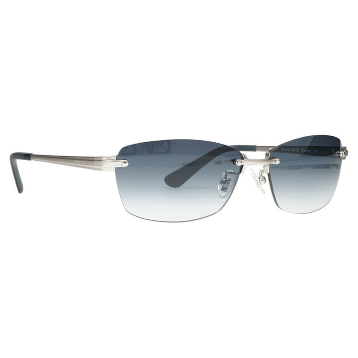 [Authorized Retailer] Police Sunglasses, Fashion Glasses, Eyeglasses SPLM31J 581L 60 POLICE 2024 Model Japan Model BOLT EVO Bolt Evo Metal Square Two-Point Rimless Men's Titanium 