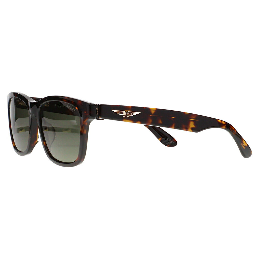 [Authorized Retailer] Police Sunglasses, Fashion Glasses, SPLM32J 710P 54 POLICE ORIGINS Origins 2024 Model Cell Acetate Square Wellington Japan Model Men's Polarized Lenses 