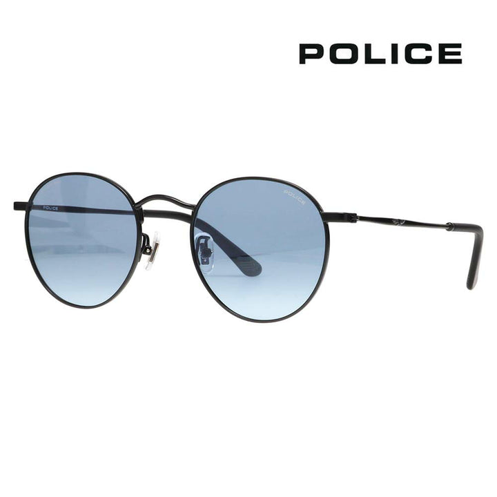 [Authorized Retailer] Police Sunglasses, Fashion Glasses, Eyeglasses SPLM36J 531P 50 POLICE ORIGINS LITE Origins Light 2024 Model Metal Light Color Round Japan Model Polarized Lenses Polaroid 
