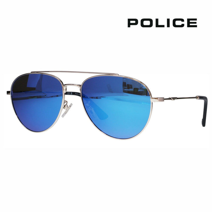 【正規品販売店】ポリス サングラス 伊達メガネ SPLP20E 579P 60 OriginsLite29 オリジンズライト29 Essentials エッセンシャルズ メタル パイロット 偏光 メンズ