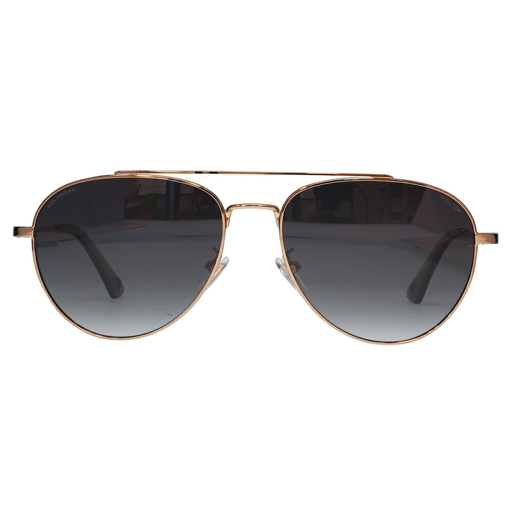 【正規品販売店】ポリス サングラス 伊達メガネ SPLP20E 8FFP 60 OriginsLite29 オリジンズライト29 Essentials エッセンシャルズ メタル パイロット 偏光 メンズ