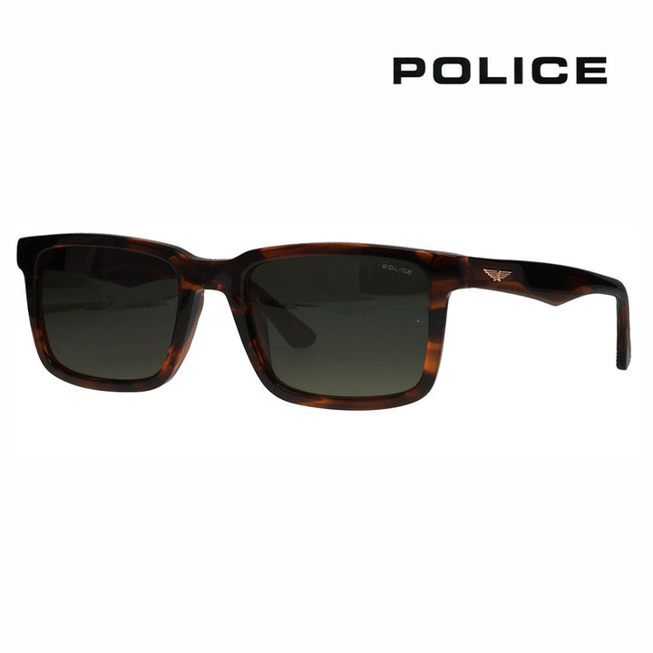 【正規品販売店】ポリス サングラス 伊達メガネ SPLP21 0836 54 57 POLICE Origins Lite 30 ESSENTIALS メンズ スクエア グローバルモデル