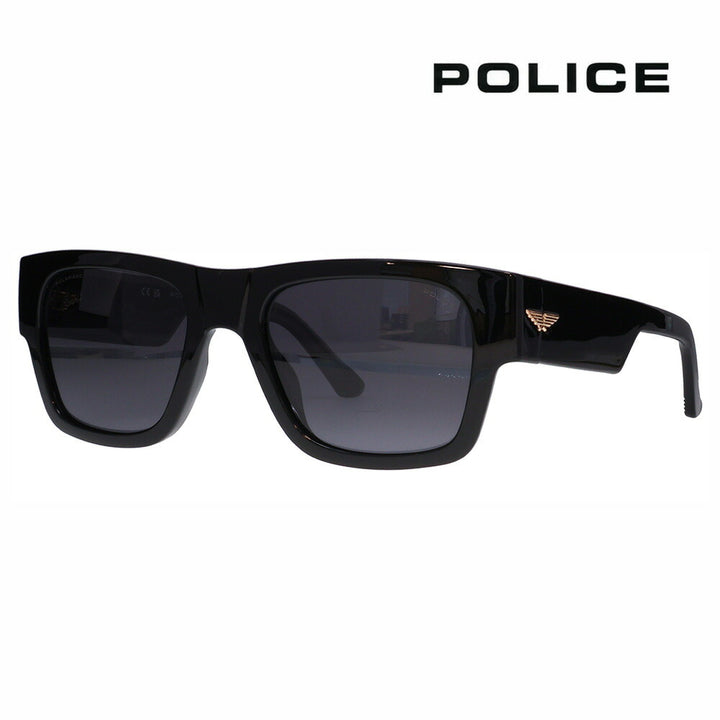 【正規品販売店】ポリス サングラス 伊達メガネ 眼鏡 SPLP23 Z42P 54 POLICE Essentials Ocean Maxi 1 スクエア セル メンズ 偏光