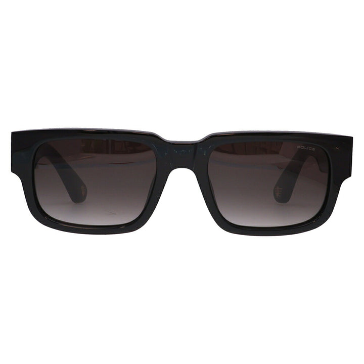 【正規品販売店】ポリス サングラス 伊達メガネ 眼鏡 SPLP24 0700 54 POLICE Heritage Ocean Maxi 1 スクエア セル メンズ