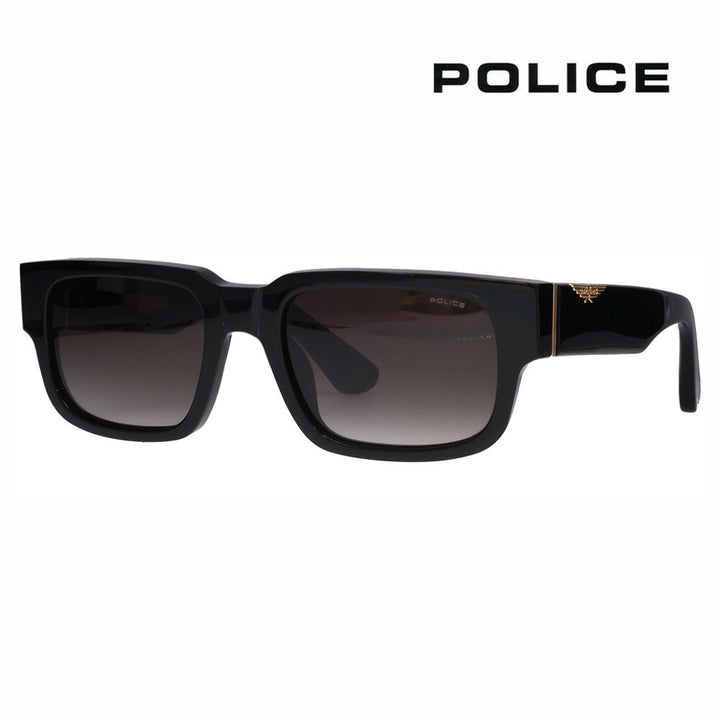 【正規品販売店】ポリス サングラス 伊達メガネ 眼鏡 SPLP24 0700 54 POLICE Heritage Ocean Maxi 1 スクエア セル メンズ