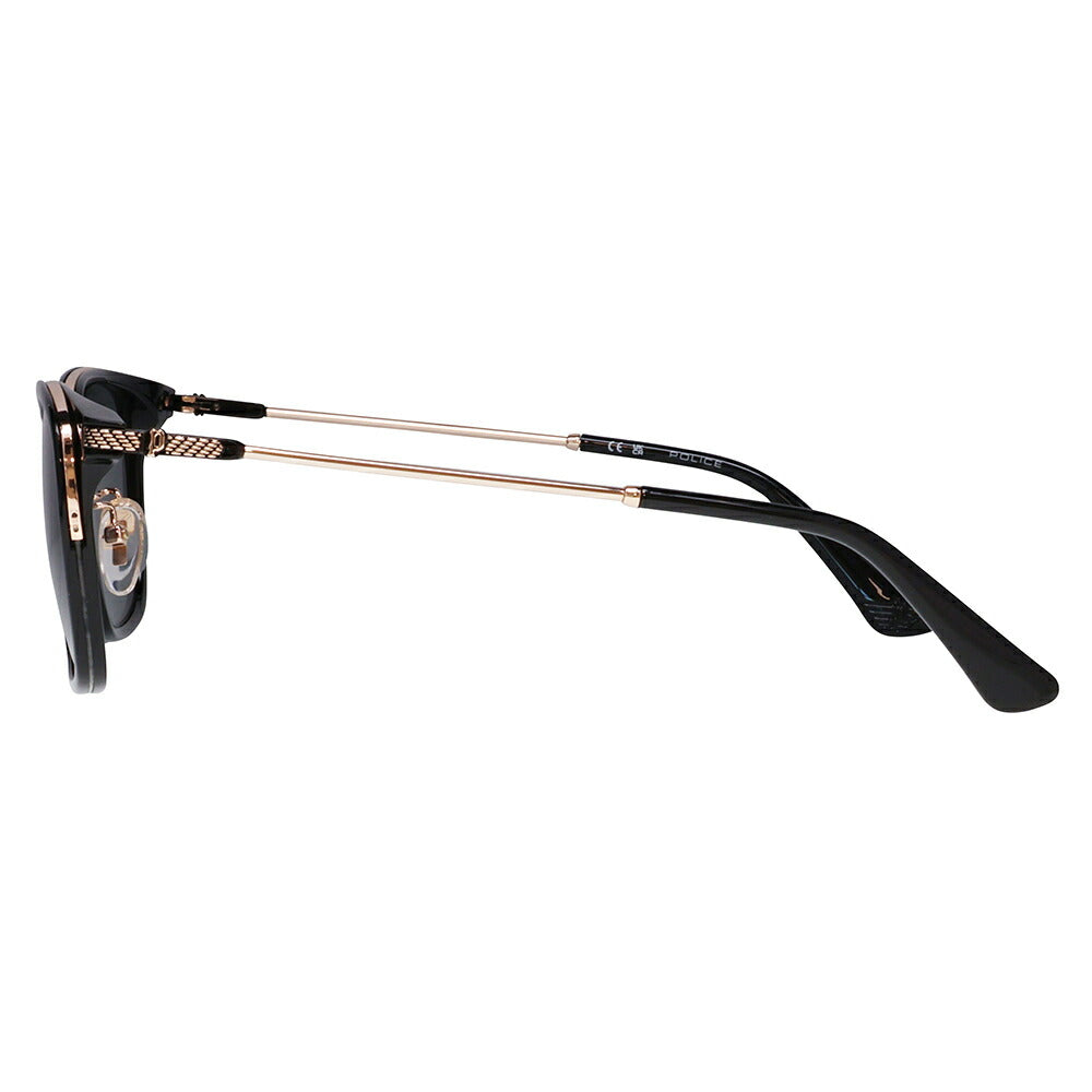 【正規品販売店】ポリス サングラス 伊達メガネ SPLP27 0300 54 POLICE 2025年モデル Heritage ヘリテージ OCTANE12 オクタン12 メンズ スクエア セル メタル コンビネーション