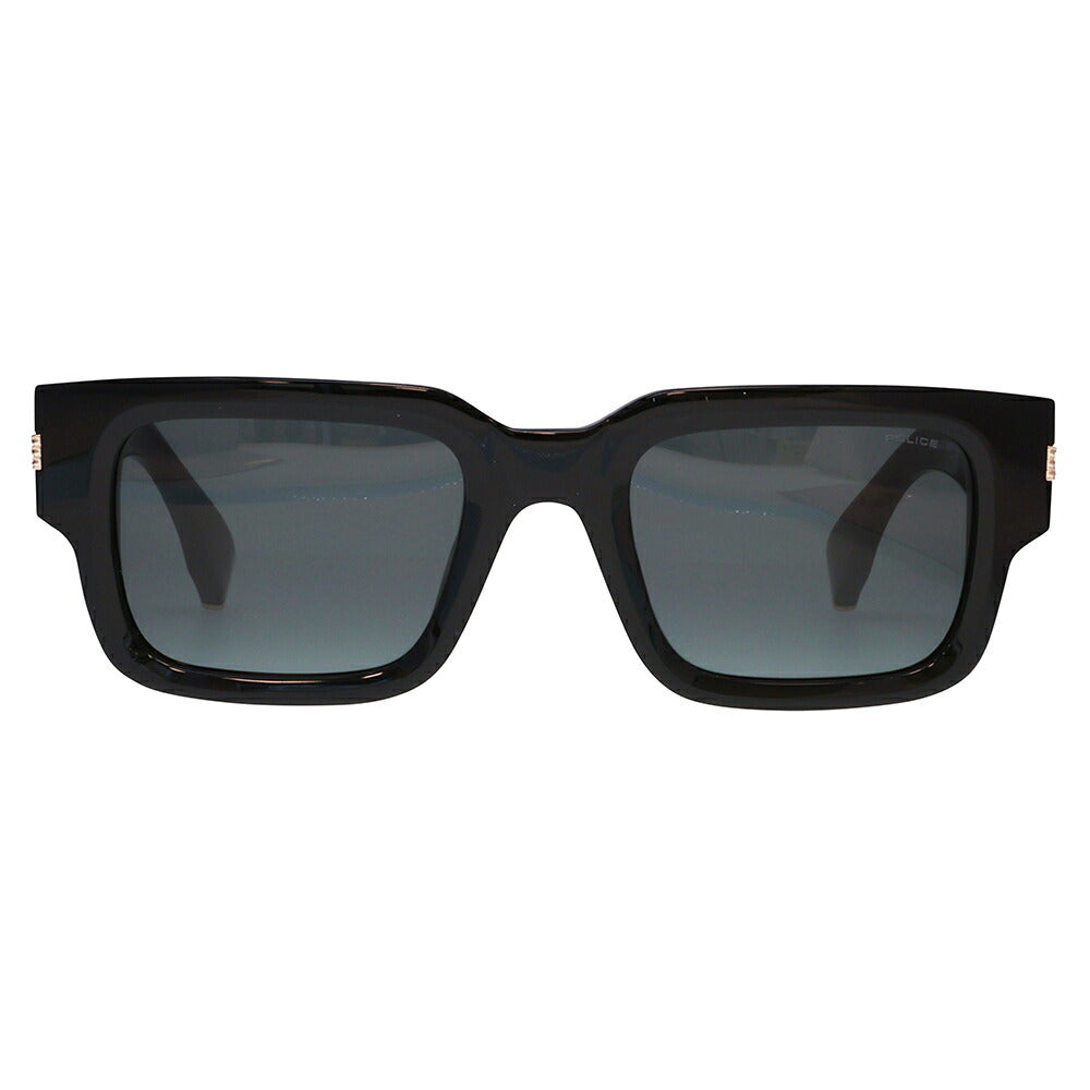 【正規品販売店】ポリス サングラス 伊達メガネ SPLP32E 700Y 52 POLICE G.O.A.T.1 ゴート1 Statement ステートメント セル スクエア 偏光 メンズ