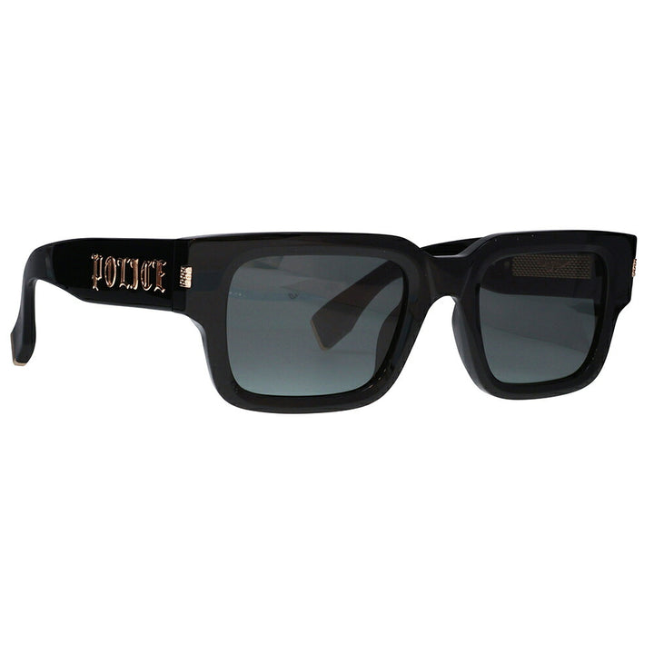 【正規品販売店】ポリス サングラス 伊達メガネ SPLP32E 700Y 52 POLICE G.O.A.T.1 ゴート1 Statement ステートメント セル スクエア 偏光 メンズ