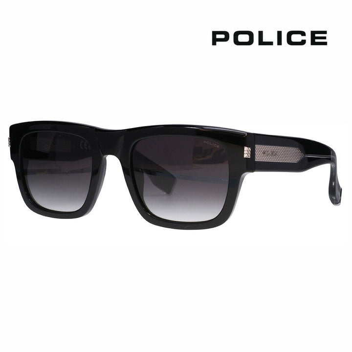 【正規品販売店】ポリス サングラス 伊達メガネ SPLP33 700K 54 POLICE G.O.A.T. 2 STATEMENT メンズ スクエア グローバルモデル