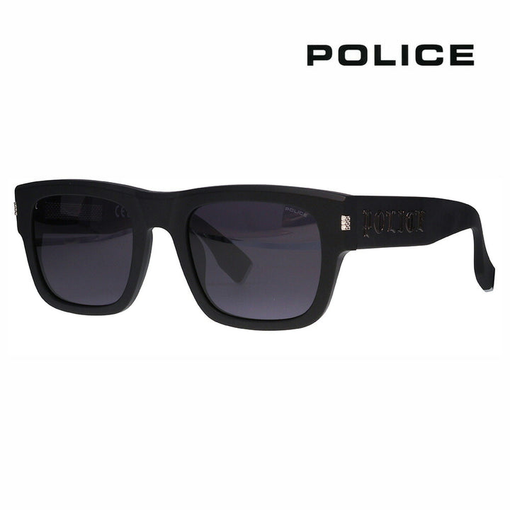 【正規品販売店】ポリス サングラス 伊達メガネ SPLP33E 0703 54 POLICE G.O.A.T. 2 STATEMENT メンズ スクエア グローバルモデル