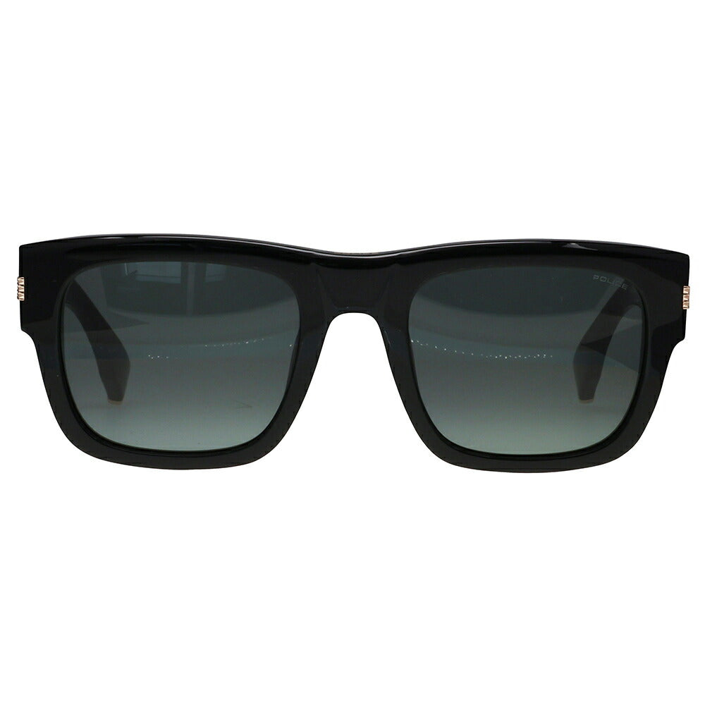 【正規品販売店】ポリス サングラス 伊達メガネ SPLP33E 700Y 54 POLICE G.O.A.T. 2 STATEMENT メンズ スクエア グローバルモデル