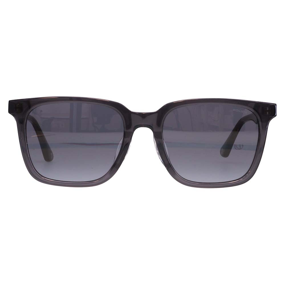 【正規品販売店】ポリス サングラス 伊達メガネ SPLP84K 06A7 53 POLICE 2025年モデル スクエア メンズ セル