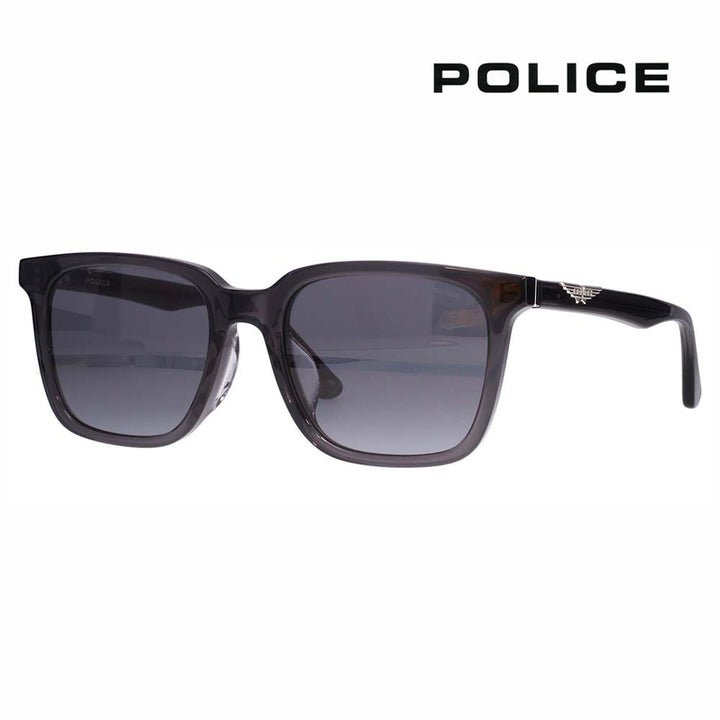 【正規品販売店】ポリス サングラス 伊達メガネ SPLP84K 06A7 53 POLICE 2025年モデル スクエア メンズ セル