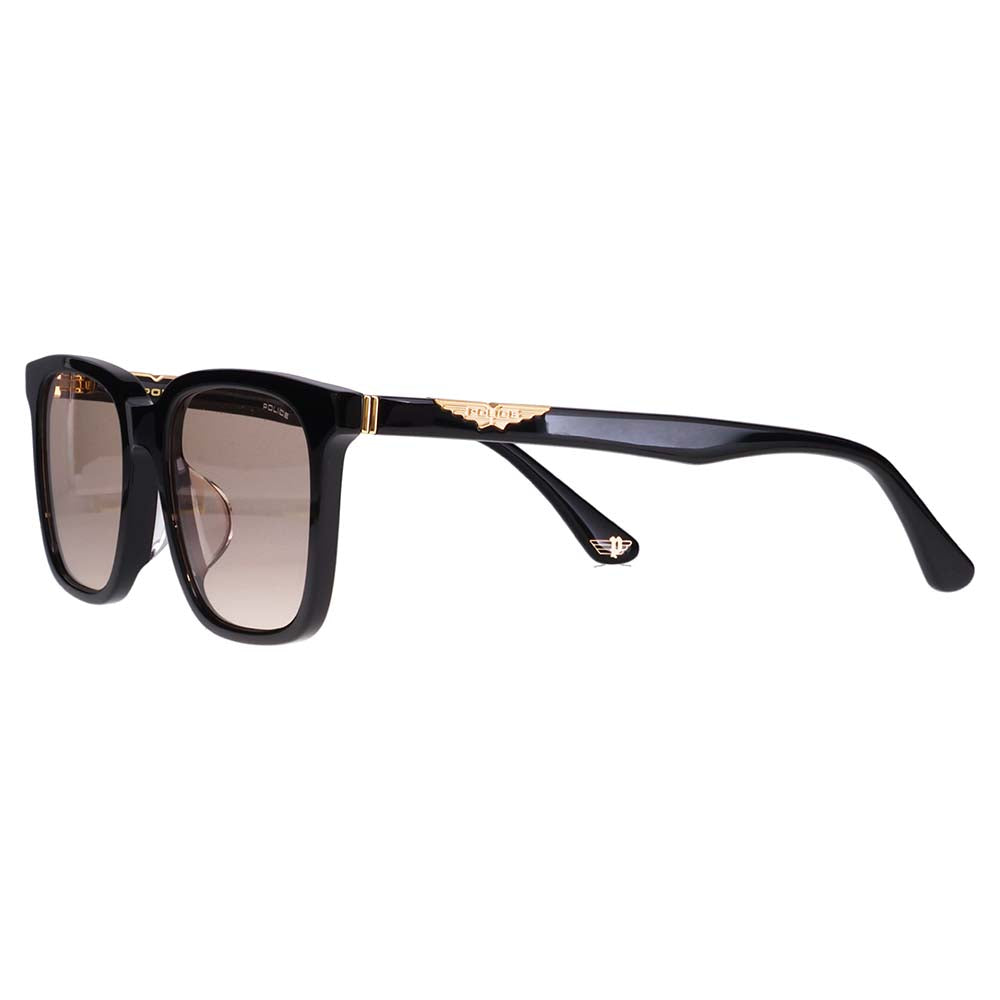 【正規品販売店】ポリス サングラス 伊達メガネ SPLP84K 0700 53 POLICE 2025年モデル スクエア メンズ セル