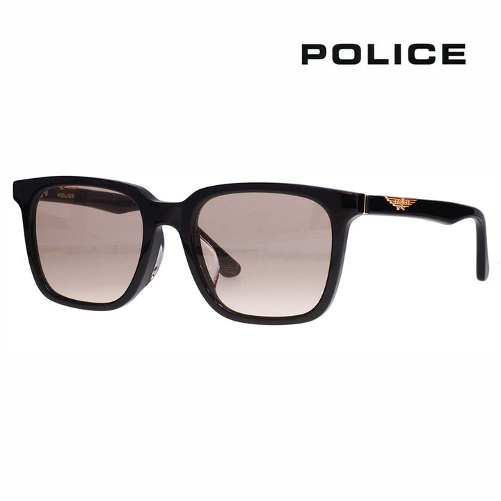 【正規品販売店】ポリス サングラス 伊達メガネ SPLP84K 0700 53 POLICE 2025年モデル スクエア メンズ セル