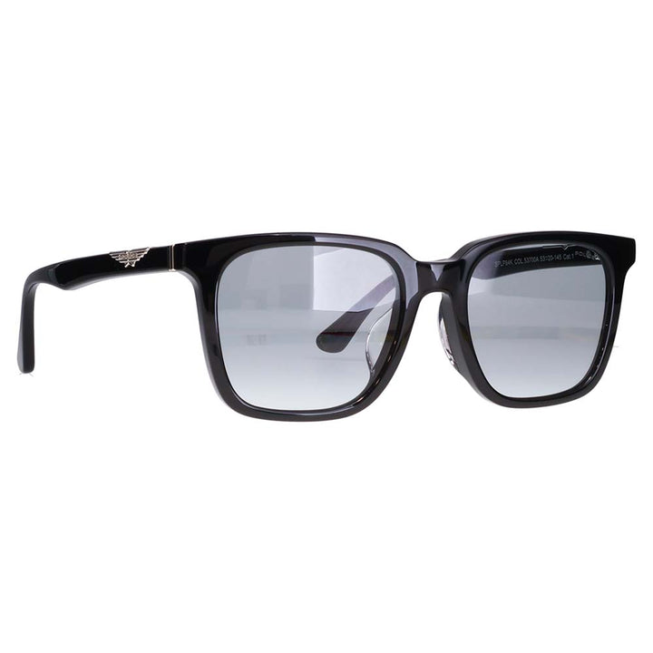 【正規品販売店】ポリス サングラス 伊達メガネ SPLP84K 700A 53 POLICE 2025年モデル スクエア メンズ セル