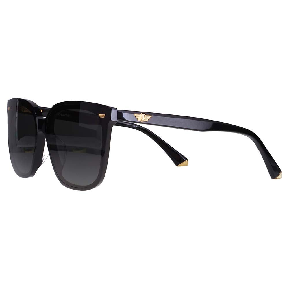 【正規品販売店】ポリス サングラス 伊達メガネ SPLP99K 0700 64 POLICE 2025年モデル ウェリントン メンズ セル