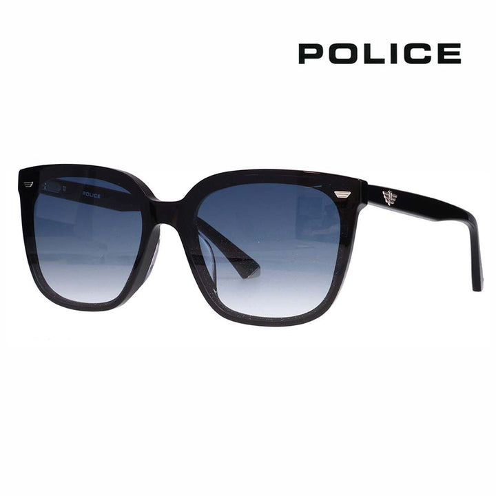 【正規品販売店】ポリス サングラス 伊達メガネ SPLP99K 700B 64 POLICE 2025年モデル ウェリントン メンズ セル