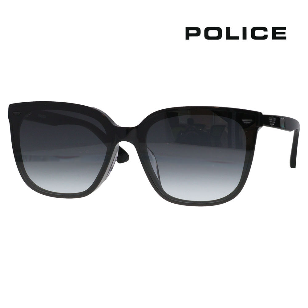 【正規品販売店】ポリス サングラス SPLP99K 700F 64 POLICE 朝倉海氏着用モデル ウェリントン セル メンズ 伊達眼鏡 メガネ