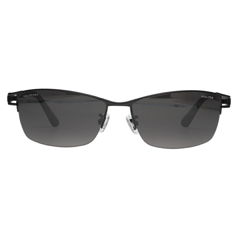 【正規品販売店】ポリス サングラス 伊達メガネ SPLQ03J 531P 59 POLICE 2025年モデル JET ジェット スクエア メンズ ナイロール 偏光