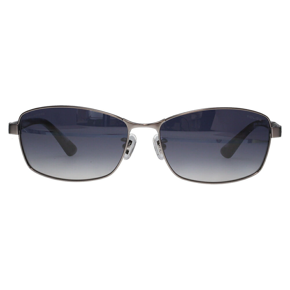 【正規品販売店】ポリス サングラス 伊達メガネ SPLQ04J 627P 60 POLICE 2025年モデル ORIGINS オリジンズ スクエア メンズ メタル 偏光