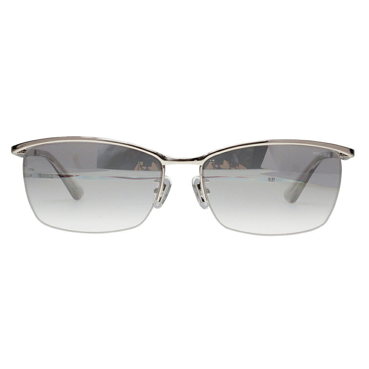 【正規品販売店】ポリス サングラス 伊達メガネ SPLQ05J 583X 59 POLICE 2025年モデル ORIGINS オリジンズ スクエア メンズ メタル ミラー