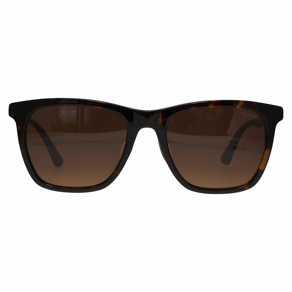 【正規品販売店】ポリス サングラス 伊達メガネ SPLQ09J 0710 53 POLICE 2025年モデル ウェリントン メンズ セル