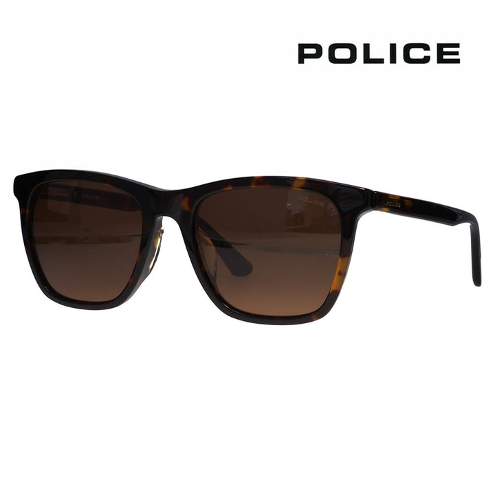 【正規品販売店】ポリス サングラス 伊達メガネ SPLQ09J 0710 53 POLICE 2025年モデル ウェリントン メンズ セル