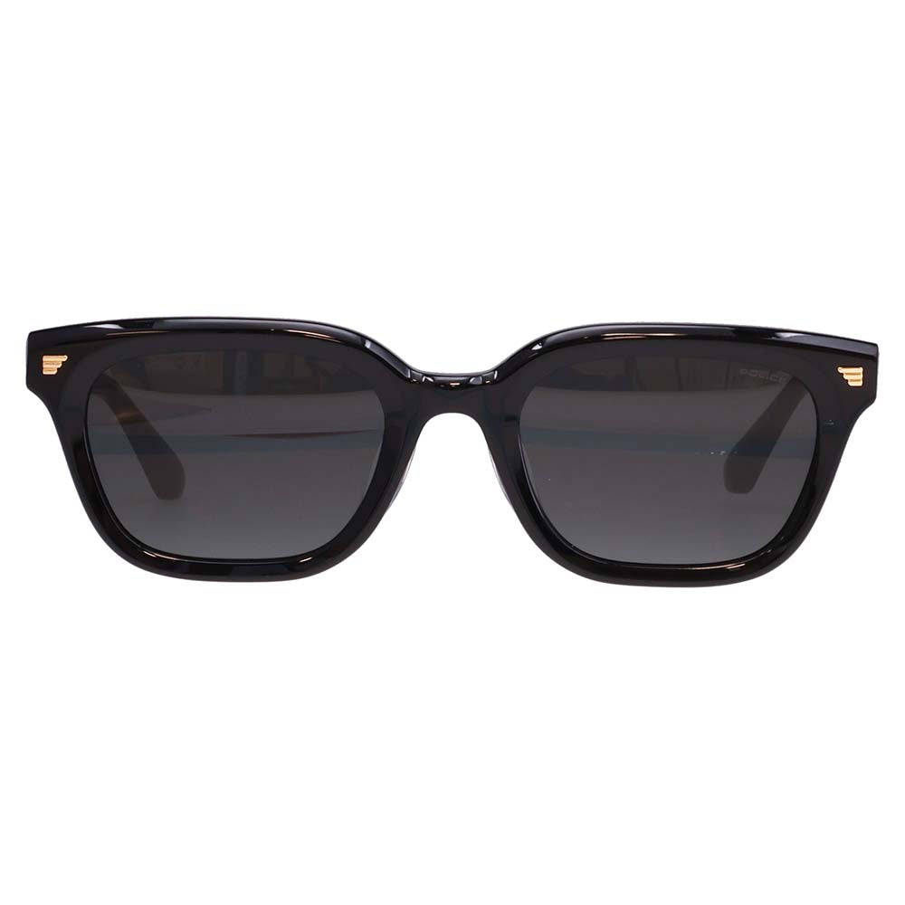 【正規品販売店】ポリス サングラス 伊達メガネ SPLR27K 0700 52 POLICE 2025年モデル ウェリントン メンズ セル