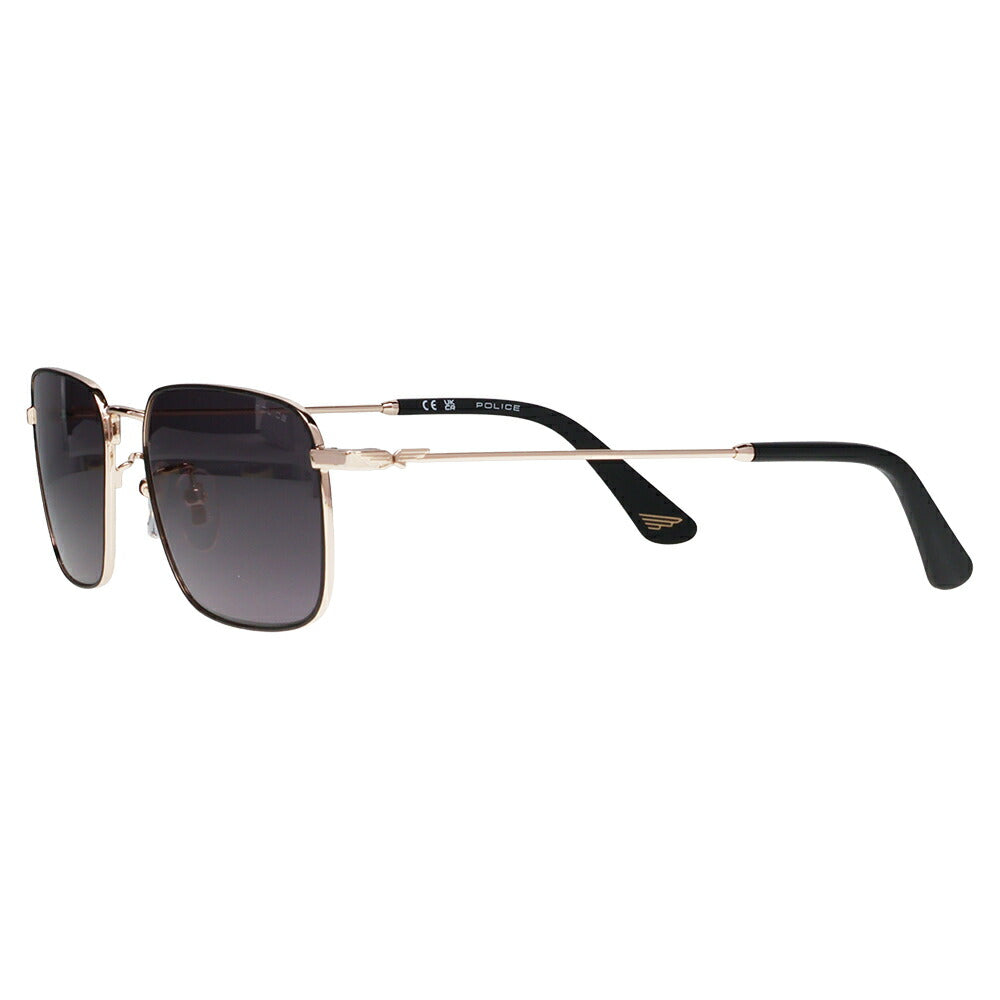 【正規品販売店】ポリス サングラス SPLR73 0302 54 メタル 多角形 メンズ