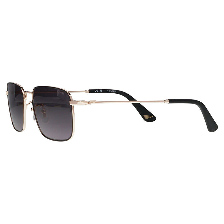 【正規品販売店】ポリス サングラス SPLR73 0302 54 メタル 多角形 メンズ