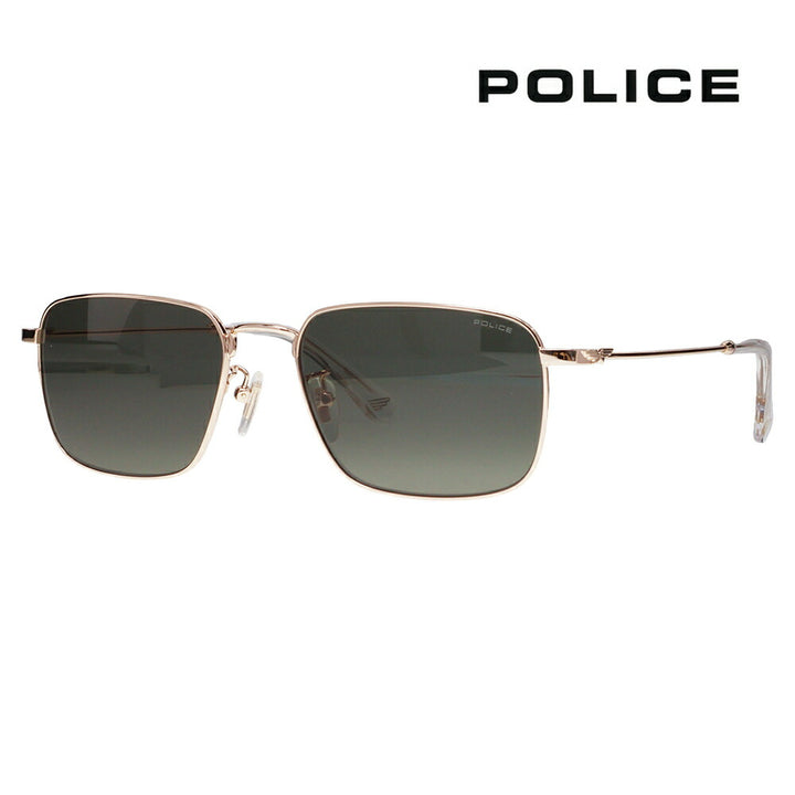 【正規品販売店】ポリス サングラス SPLR73 300K 54 メタル 多角形 メンズ