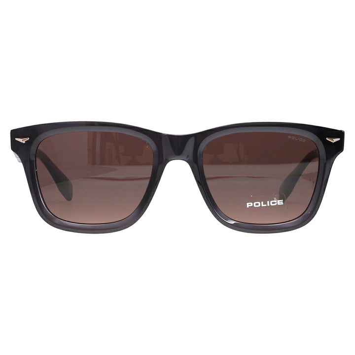 【正規品販売店】ポリス サングラス SPLR80E 0705 53 POLICE スクエア セル メンズ 偏光