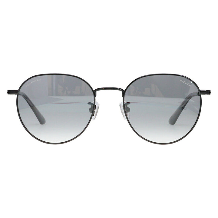 【正規品販売店】ポリス サングラス SPLT73J 530P 52 POLICE ラウンド メタル ライトカラー 偏光