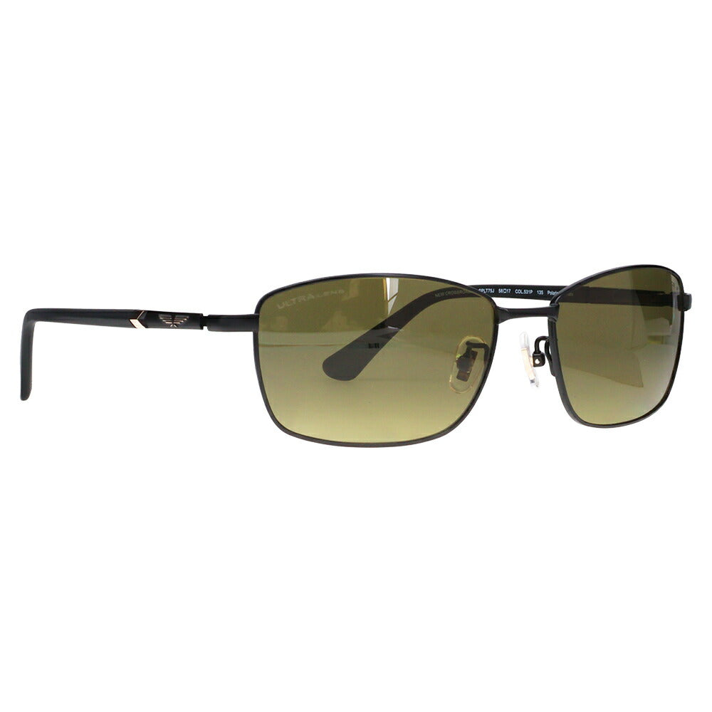 【正規品販売店】ポリス サングラス POLICE×SWANS SPLT75J 531P 58 RIDER Tech Lenses Collection ジャパンモデル スクエア チタン チタニウム メンズ アウトドア 偏光 ULTRAレンズ