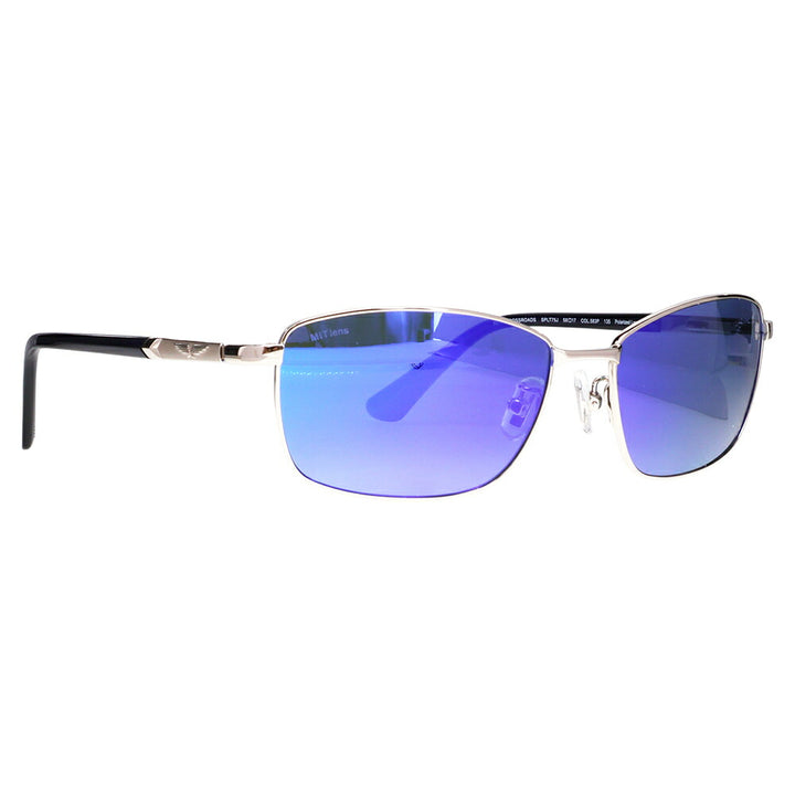 【正規品販売店】ポリス サングラス POLICE×SWANS SPLT75J 583P 58 RIDER Tech Lenses Collection ジャパンモデル スクエア チタン チタニウム メンズ アウトドア 偏光 MITレンズ