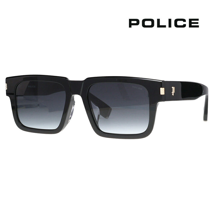 【正規品販売店】POLICE(ポリス) サングラス SPLT94K 0700 54 スクエア セル メンズ
